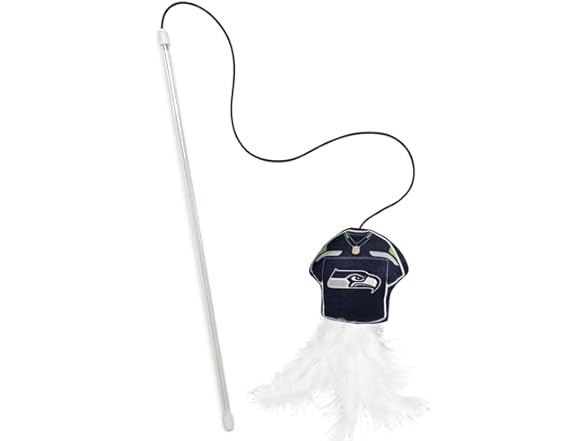 NFL Seattle Seahawks Team Jersey Wand with CAT NIP