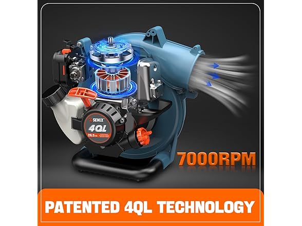 Gas Leaf Blower 26.5cc 