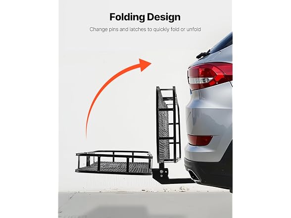 60" x 24" x 6", Hitch Cargo Carrier