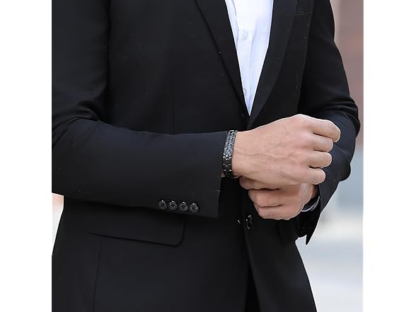 Emmori Black Steel Bracelet