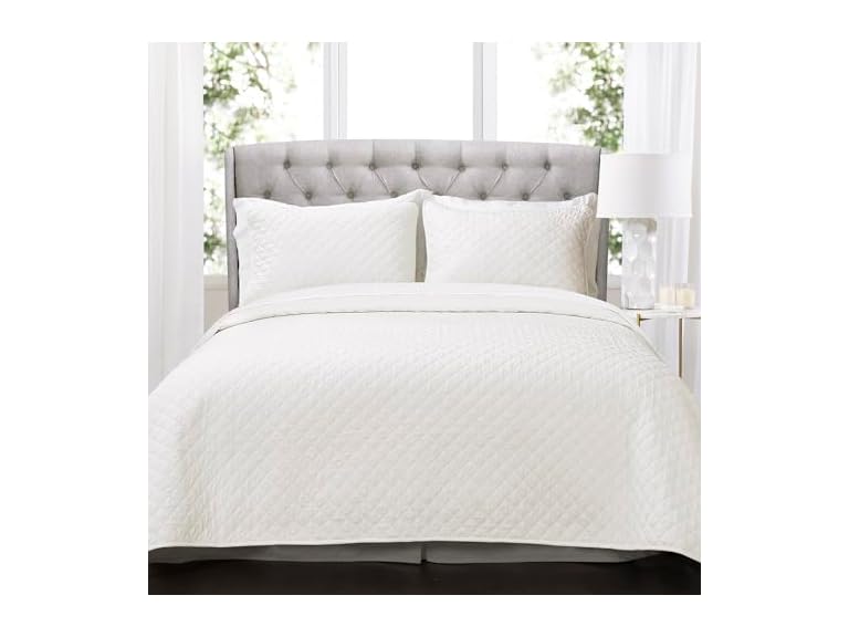 Lush Decor Cotton Ava Quilt Set - King