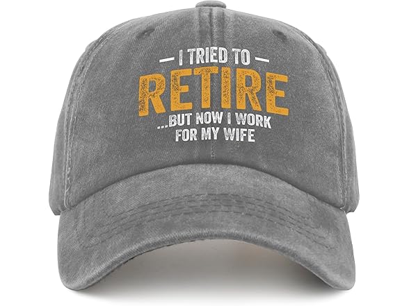 I Tried to Retire But...Baseball Hat