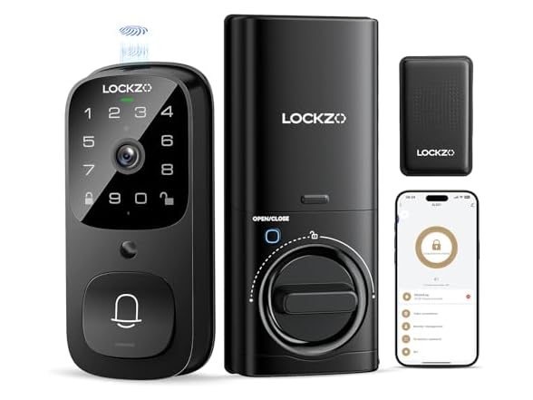 Lockzo Video Smart Lock with Doorbell