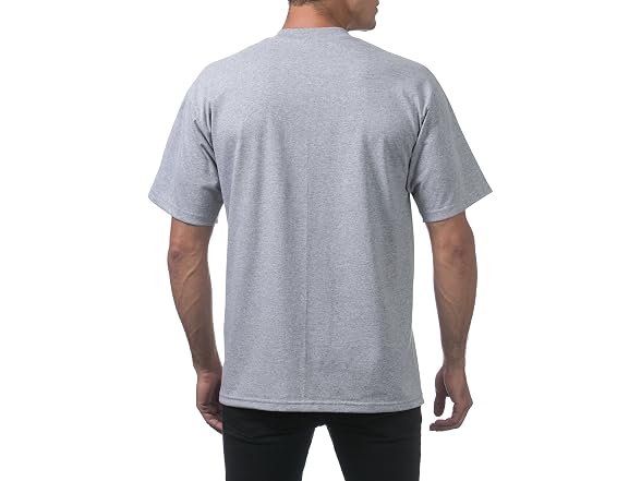 Pro Club Men (3XL) Heavyweight Cotton Crew T-Shirt