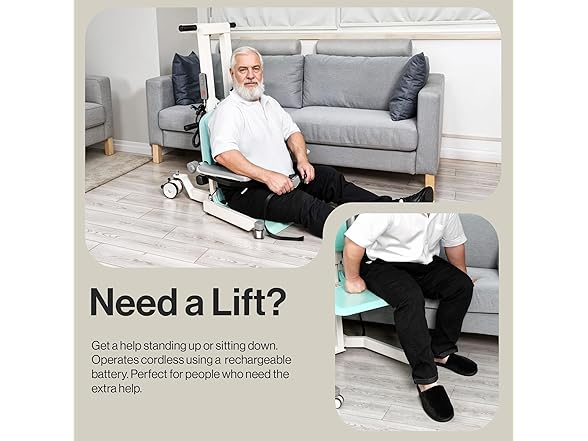 SuperHandy GUT169 GoRise Electric Floor to Stand Lift