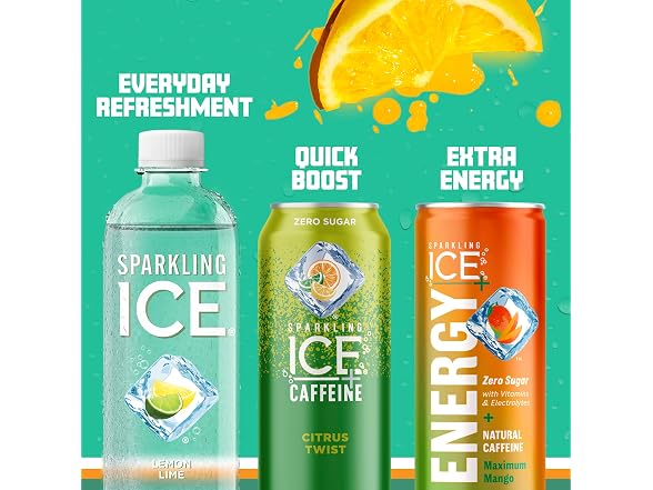 Sparkling Ice, Lemon Lime Sparkling