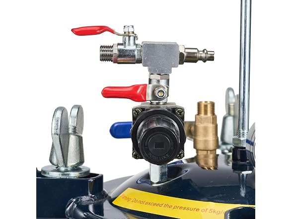10L/2.5gal Spray Paint Pressure Pot Tank, 70PSI