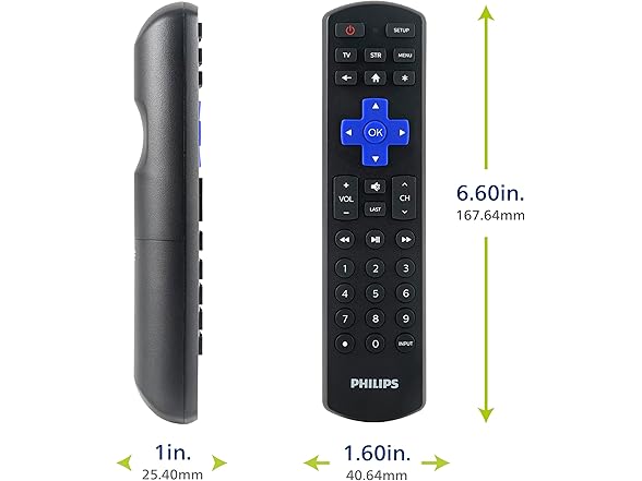 Philips Roku TV Remote Replacement