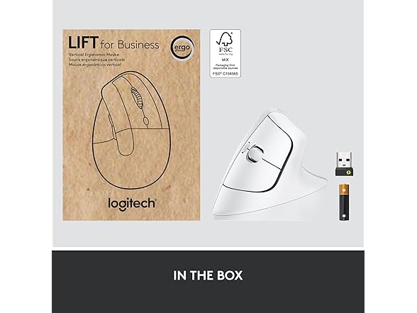 Logitech Lift Business Vertical Ergonomic Mouse