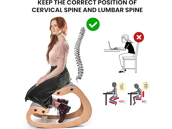 Kneeling Chair Ergonomic Posture Chair