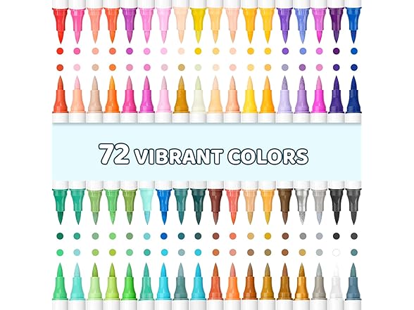 36 Set Dual-tip Acrylic Marker