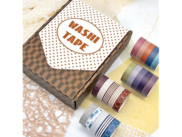 Ieebee 10mm Rolls Washi Tape Set