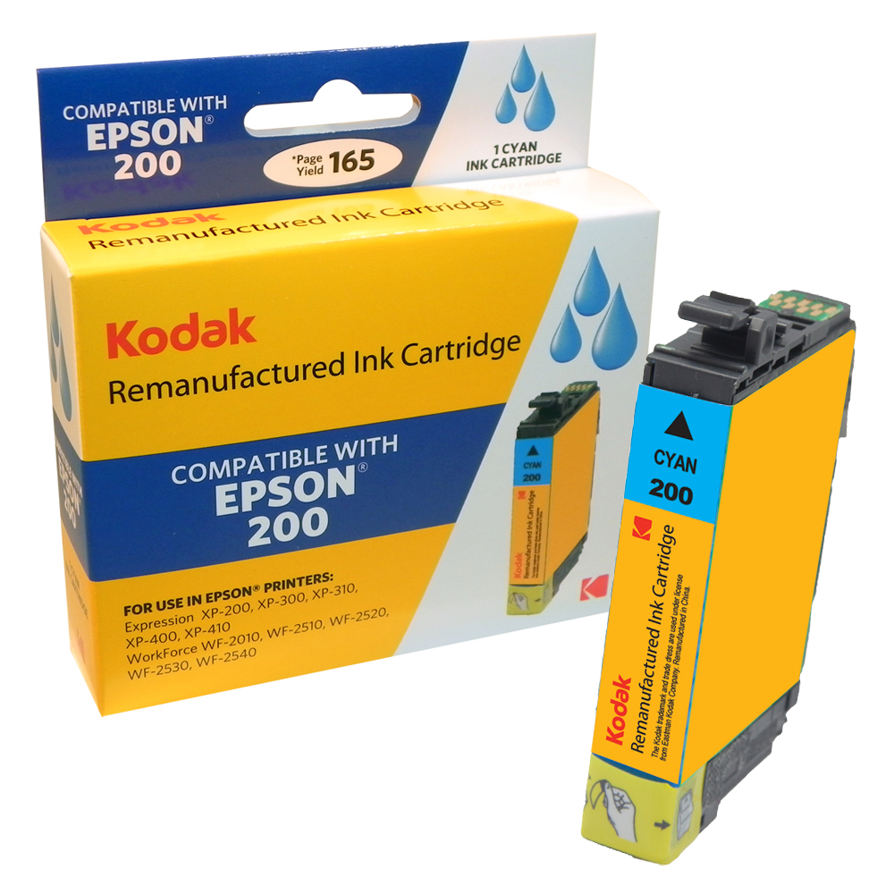 Compatible Epson 200 Ink Cartridge Combo Pack (Black, Cyan, Yellow, Magenta) - Gallery 8
