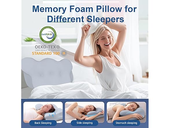 KKN Cervical Neck Pillow, Pillows for Neck and Shoulder