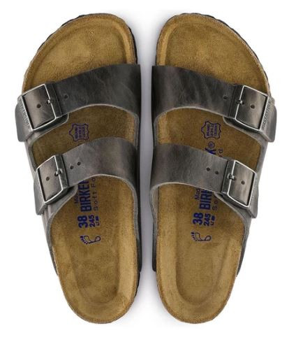 Birkenstock Unisex Arizona Soft Footbed Oiled Leather Shoes - Gallery 11