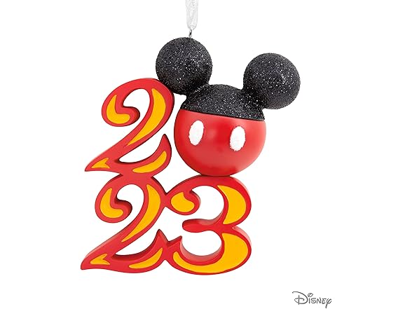 Hallmark Disney Mickey Mouse Icon 2023 Christmas Ornament