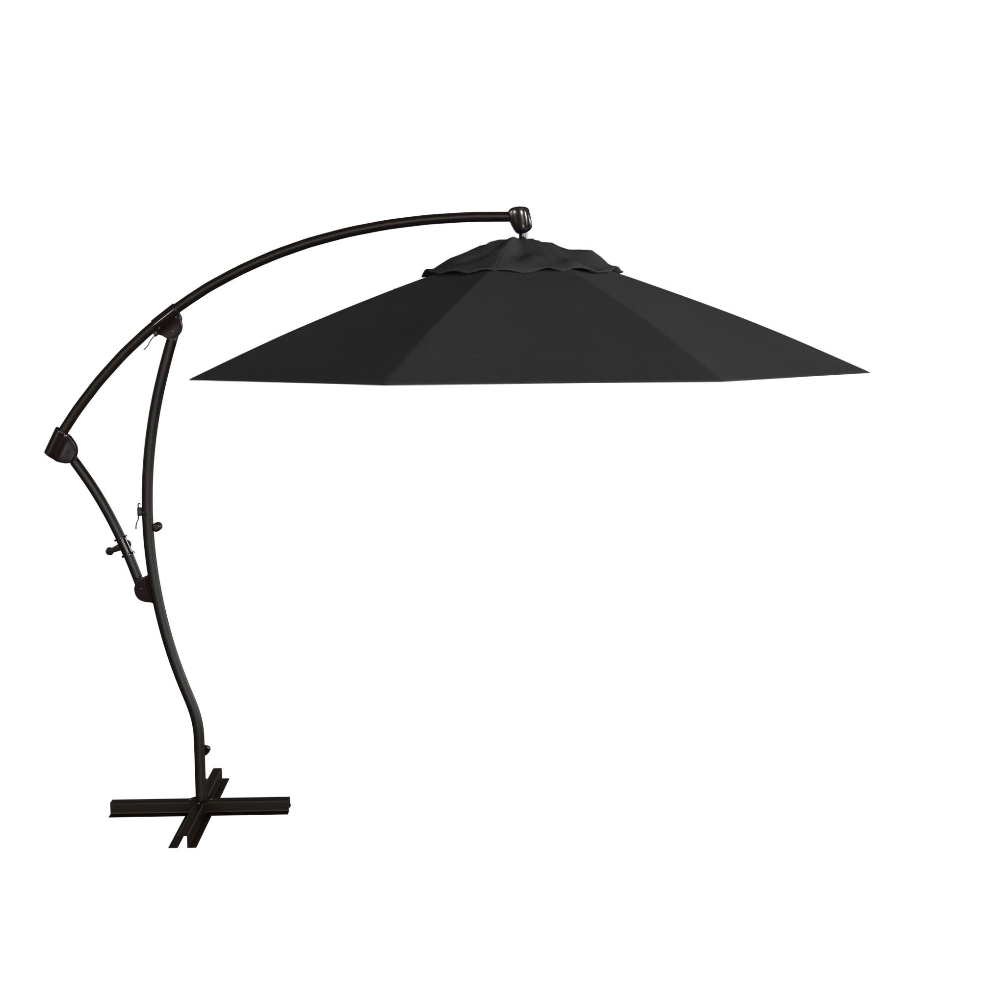 CA 9'Rd Cantilever Umbrella, Solution Dyed Fabric - Gallery 20
