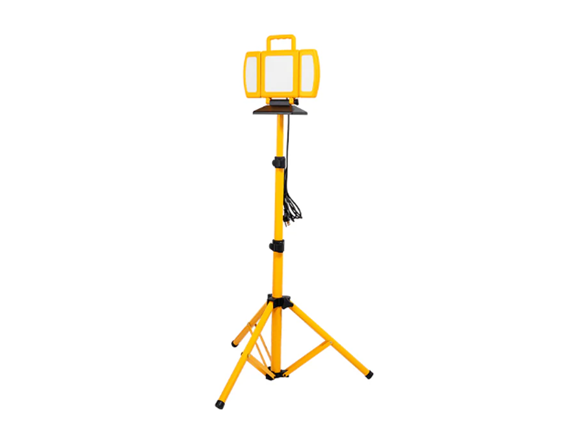 BrightLiving 2-in-1 Foldable LED Work Light w/ Tripod