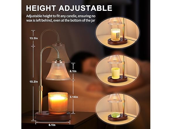 EUAONYA Candle Warmer Lamp