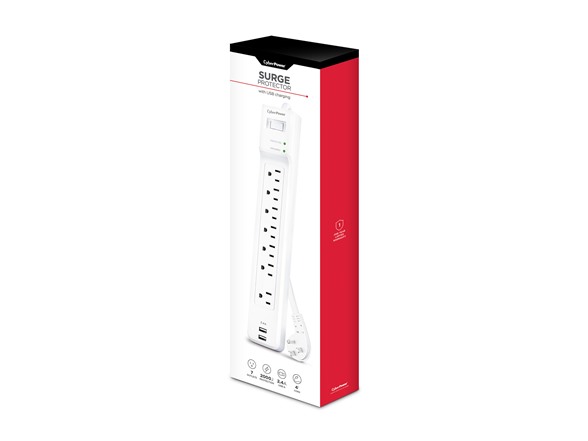 CyberPower P704URC1 7-Outlet Surge Protector