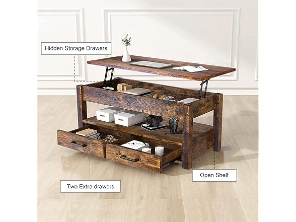 FABATO 41.7'' Lift Top Coffee Table