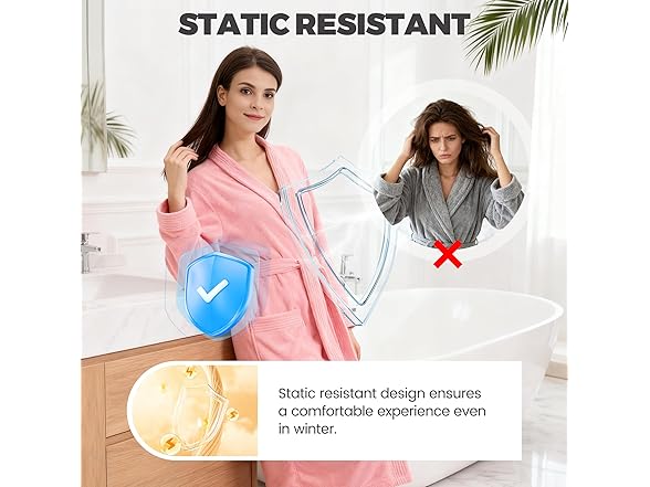 PJGGZ Towel Robe for Women