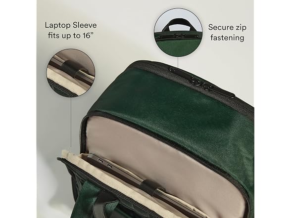 Antler - Urban Light Backpack Green