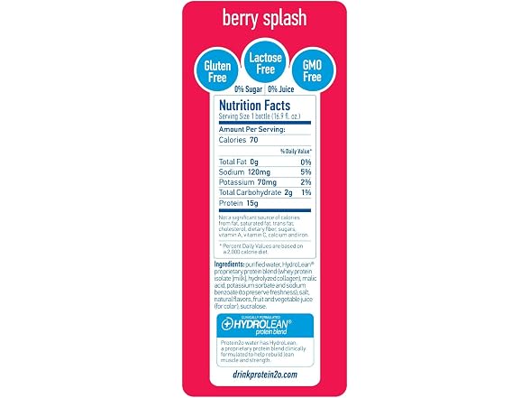 Protein2o Flavored Protein Water
