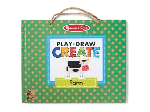 Melissa & Doug Natural Play: Play, Draw, Create