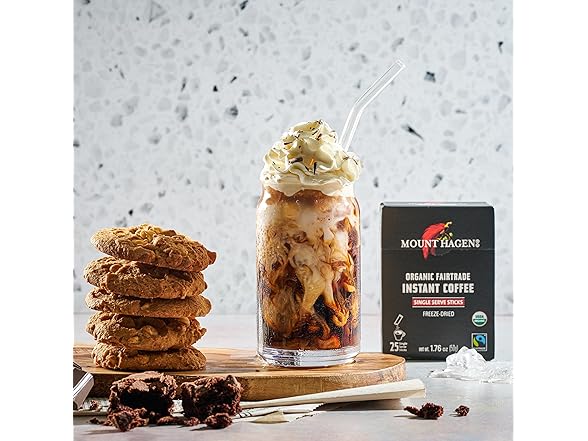 Mount Hagen Instant Coffee, 8pk