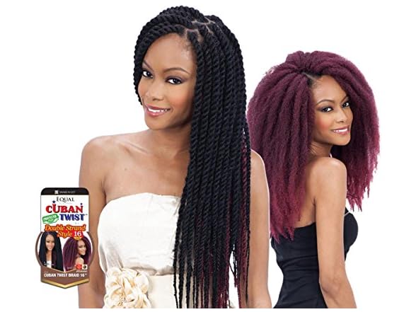 Freetress Equal Havana Twist Braids 16 in, 1B