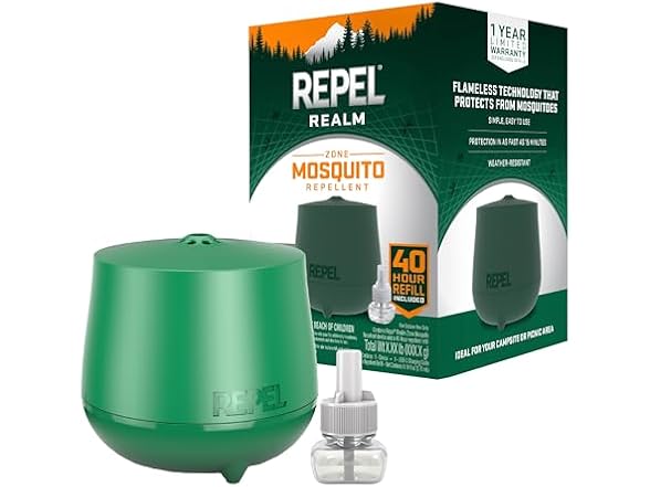 Repel Realm Zone Mosquito Repellent Device