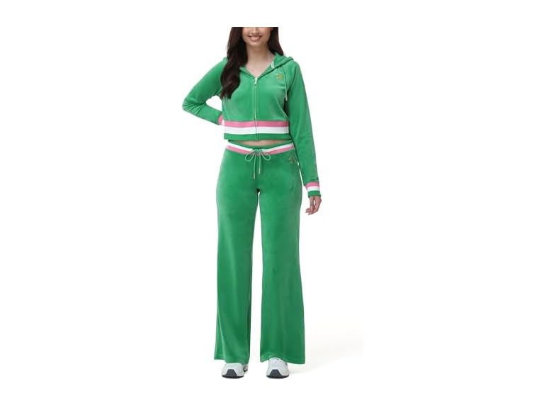 Juicy Couture Contrast Waist Track Pant