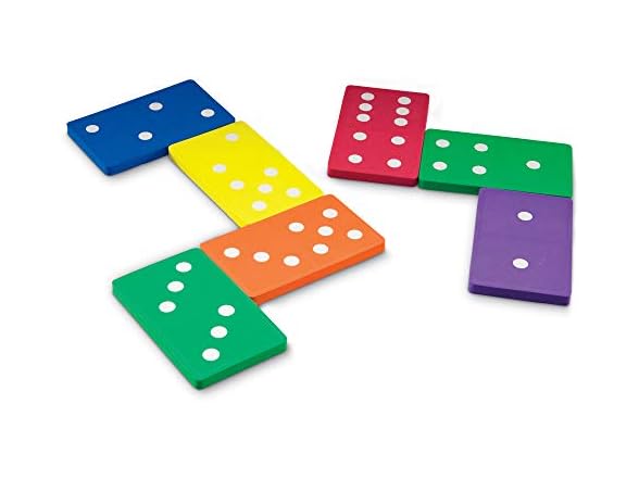 Learning Resources Jumbo Foam Dominoes