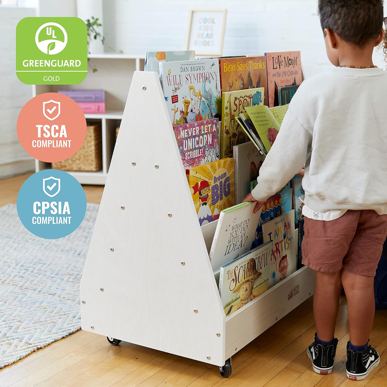 ECR4Kids Double-Sided Mobile Book Display - Gallery 20