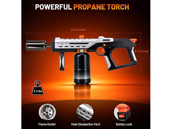 PricoJoy Propane Torch Campfire Welding