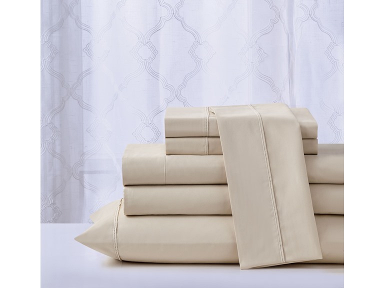 Kathy Ireland 1266 Full Cool Max 6 Piece Ultra Soft Sheet S