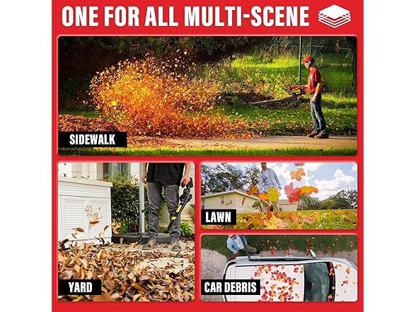 MZK Cordless Leaf Blower | 20V | 2 Batteries