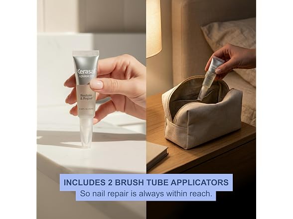 Kerasal Restore & Repair Nail Care Brush, Healthie