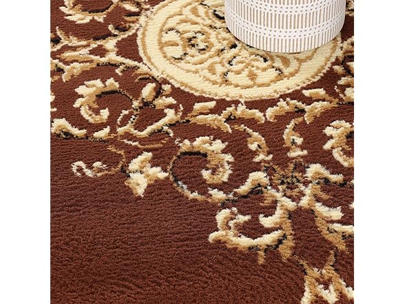 Superior Indoor 2' 7" x 6', Toffee Area Rug