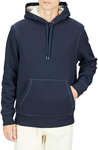 Amazon Essentials Mens Sherpa Lined Pullover Hoodie
