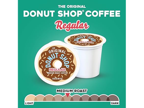 48CT The Original Donut Shop Regular, Single KCups