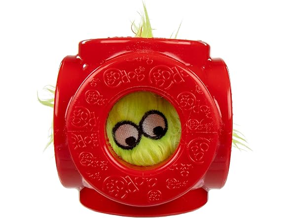 goDog Holiday Collection 2-in-1 Cage Ball Dog Toy