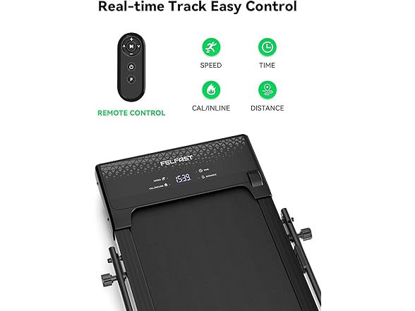 felfast Auto Incline Treadmill | 12%