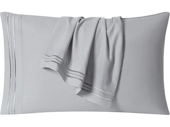 Clara Clark Pillow Cases Standard Size