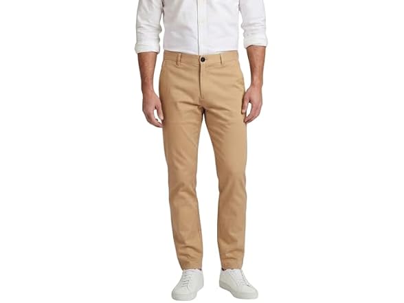 Plaid&Plain Men (31W x 28L) Slim Pants Men's Pants