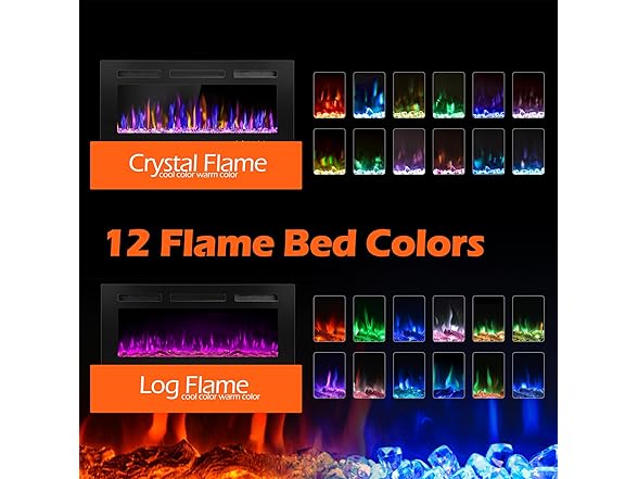 BETELNUT Electric Fireplace