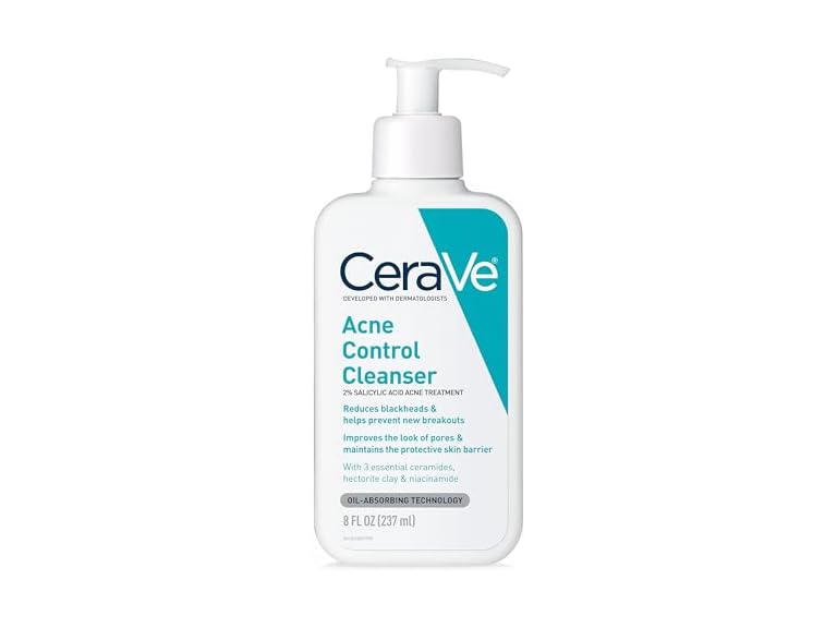 CeraVe Acne Treatment Face Wash