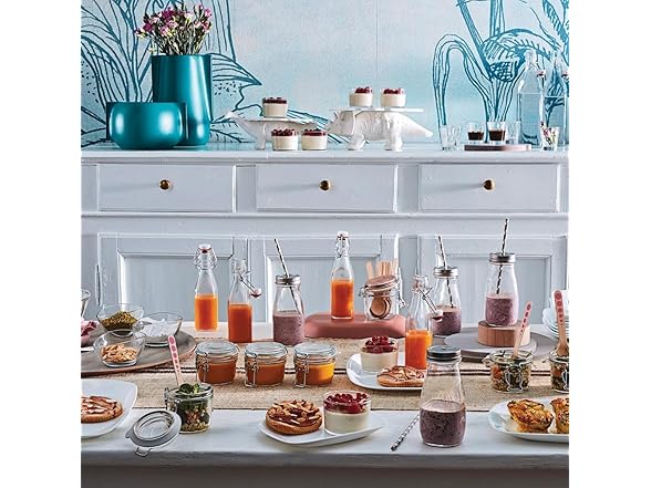 Bormioli Rocco Swing Bottle - 12.5CL (4.25 oz) - Clear