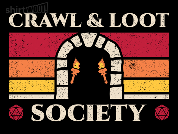 Crawl And Loot Society Retro Dungeon
